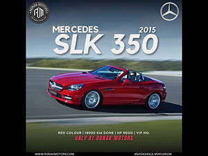 Second Hand மெர்சிடிஸ்-பென்ஸ் slk-கிளாஸ் 350 in சண்டிகர்