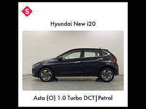 Second Hand Hyundai Elite i20 Asta (O) 1.0 Turbo DCT [2020-2023] in Faridabad