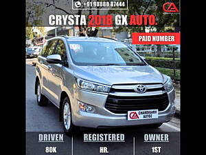 Second Hand Toyota Innova Crysta GX 2.4 AT 7 STR in Chandigarh