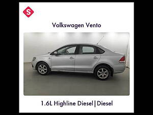 Second Hand Volkswagen Vento Highline Diesel in Indore