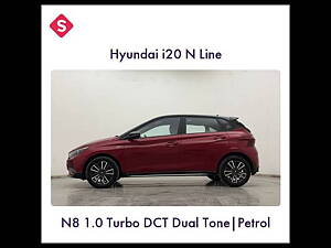 Second Hand Hyundai i20 N Line N8 1.0 Turbo DCT Dual Tone in Hyderabad