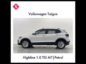 Second Hand Volkswagen Taigun Highline 1.0 TSI MT in Delhi