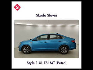 Second Hand Skoda Slavia Style 1.0L TSI MT in Indore