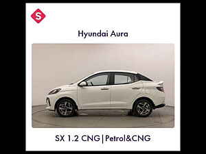 Second Hand हुंडई ऑरा sx 1.2 सीएनजी in चंडीगढ़