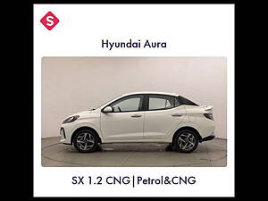 Second Hand Hyundai Aura SX 1.2 CNG in Chandigarh