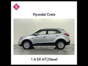 Second Hand हुंडई क्रेटा sx 1.6 पेट्रोल ऑटोमैटिक in गाज़ियाबाद