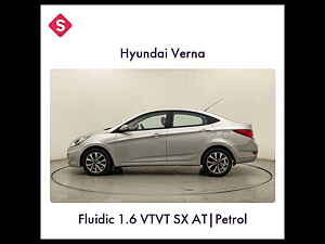 Second Hand हुंडई वरना फ़्लूइडिक 1.6 vtvt sx ऑटोमैटिक in ठाणे