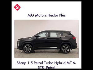 Second Hand MG Hector Plus Sharp 1.5 Petrol Turbo Hybrid MT 6-STR in Chandigarh