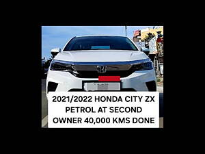 Second Hand Honda City ZX Petrol in Chennai