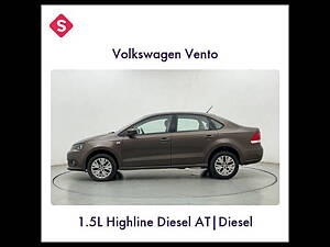 Second Hand Volkswagen Vento Highline Diesel AT in Thane