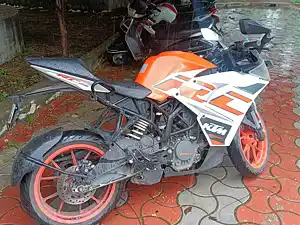 second hand ktm rc 125 in low price