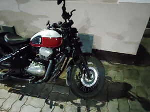 Second Hand Jawa 42 Bobber Jasper Red (Dual Tone) in Nanded