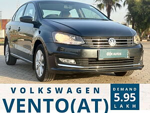 Second Hand Volkswagen Vento Highline Diesel AT in Mohali