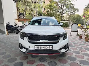 Second Hand किआ सेल्टोस gtx प्लस 1.5 डीज़ल ऑटोमैटिक दोहरा रंग in हैदराबाद