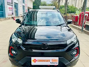 Second Hand Tata Nexon XZA Plus LUXS Red Dark Edition in Bangalore