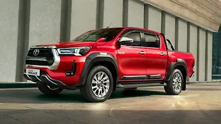 Toyota Hilux Left Side View