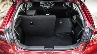 Toyota Glanza Bootspace Rear Split Seat Folded Toyota Glanza Bootspace Rear Split Seat Folded