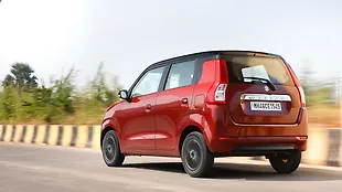 Maruti Suzuki Wagon R Left Rear Three Quarter Maruti Suzuki Wagon R Left Rear Three Quarter