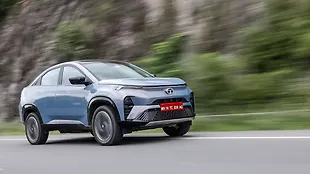Tata Curvv EV Left Front Three Quarter