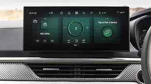 Tata Curvv EV Infotainment System