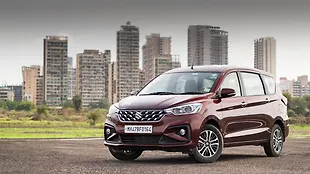 Maruti Suzuki Ertiga Left Front Three Quarter Maruti Suzuki Ertiga Left Front Three Quarter