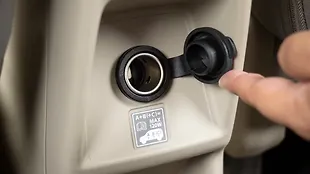 Maruti Suzuki Ertiga Second Row Charging Point