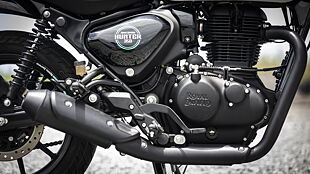 Royal Enfield Hunter 350 Engine From Right