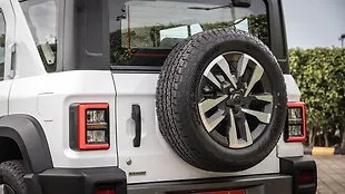 Mahindra Thar Roxx Closed Boot/Trunk