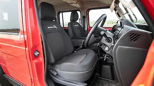 Force Motors Gurkha Front Row Seats