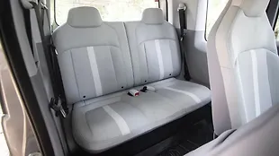 MG Comet EV Rear Seats
