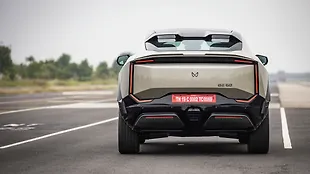 Mahindra BE 6 Rear View