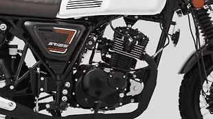 Keeway SR125 Engine From Right