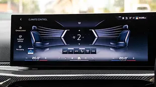 BMW M340i AC Controls
