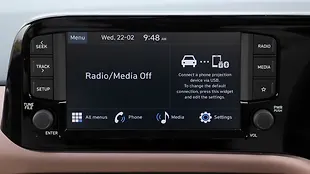 Hyundai Aura Infotainment System
