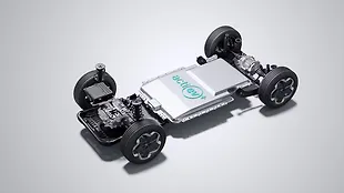 Tata Harrier EV Engine Shot