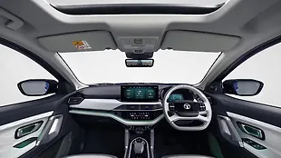 Tata Harrier EV Dashboard Tata Harrier EV Dashboard