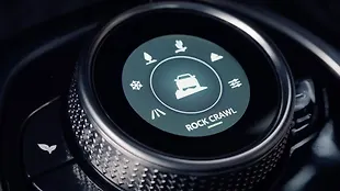 Tata Harrier EV Drive Mode Buttons/Terrain Selector