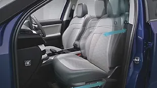 Tata Harrier EV Front Row Seats