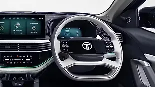 Tata Harrier EV Steering Wheel