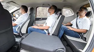 Renault Triber Second Row Seats