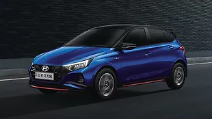 Hyundai i20 N Line Left Front Three Quarter