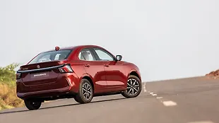 Maruti Suzuki Dzire Right Rear Three Quarter Maruti Suzuki Dzire Right Rear Three Quarter