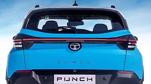 Tata Punch Rear View Tata Punch Rear View