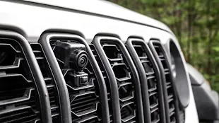 Jeep Wrangler Grille Camera Image