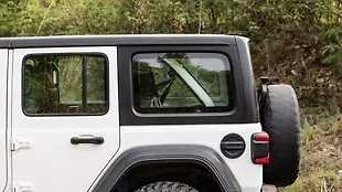 Jeep Wrangler Rear Quarter Glass