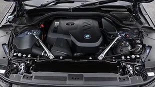 BMW 5 Series Engine Shot