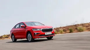 Skoda Slavia Right Front Three Quarter