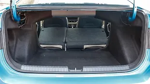 Skoda Slavia Bootspace Rear Seat Folded Skoda Slavia Bootspace Rear Seat Folded