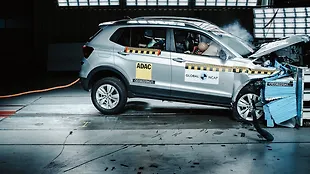 Skoda Kushaq Crash Test Image