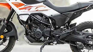 KTM 390 Adventure X Engine From Left